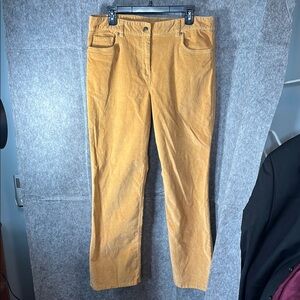 Laura Scott Straight Leg Pants in Mustard